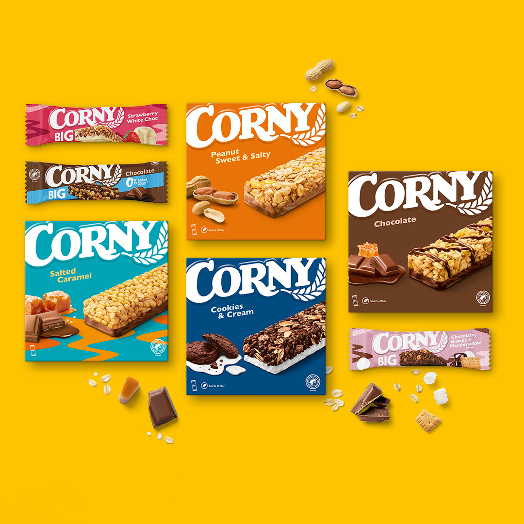 Corny Müslibars range