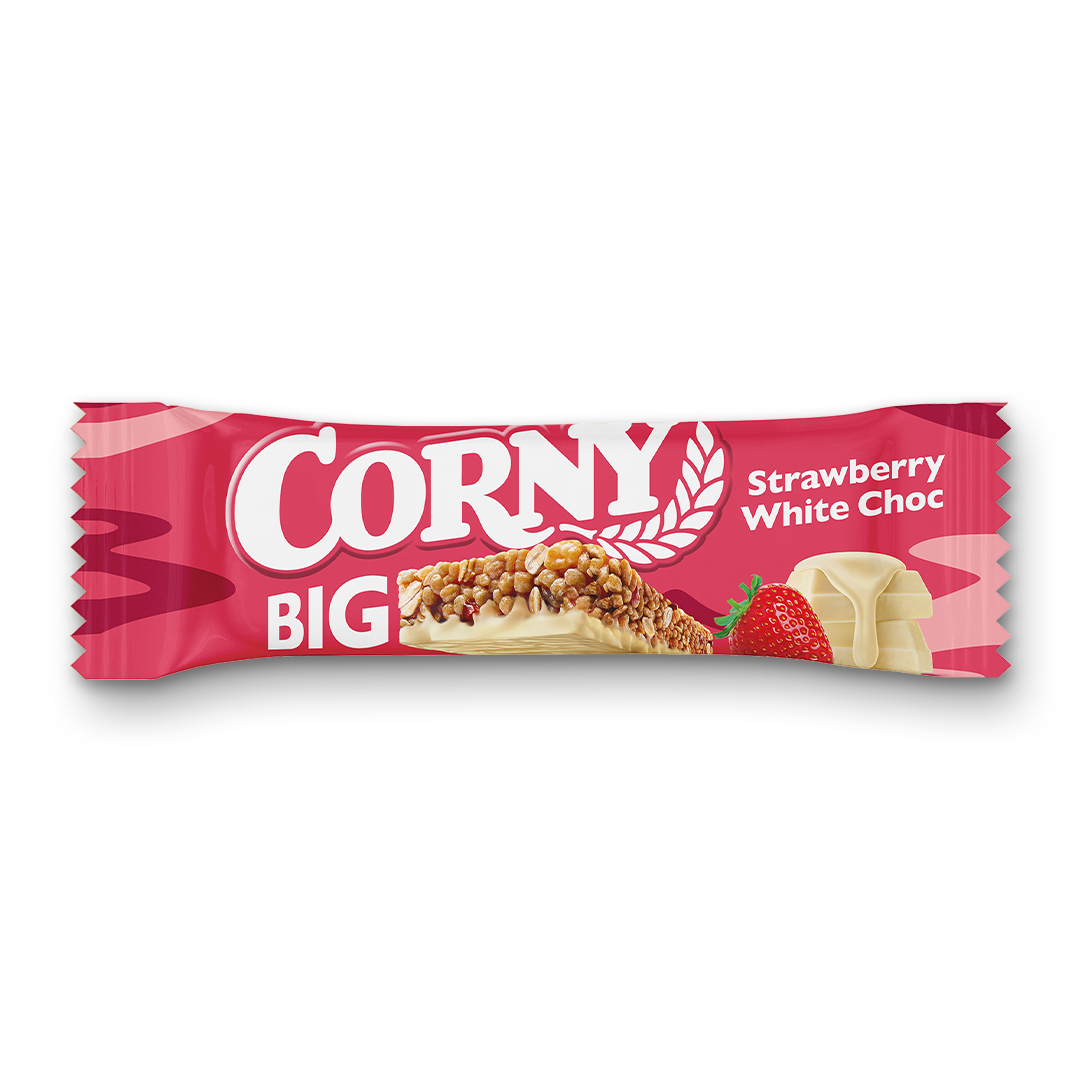 CORNY BIG Mansikka-valkosuklaa