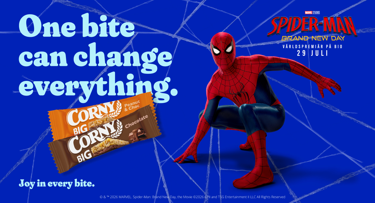 Corny Spiderman tävling