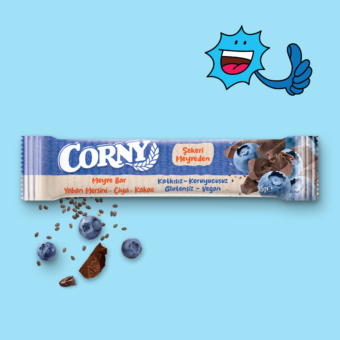 Corny Meyve Bar Yaban Mersini Chia