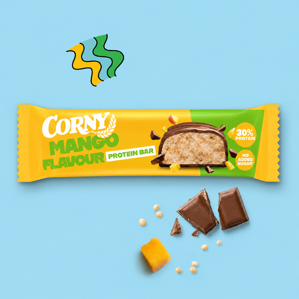 Corny Protein 20% Mango NEW