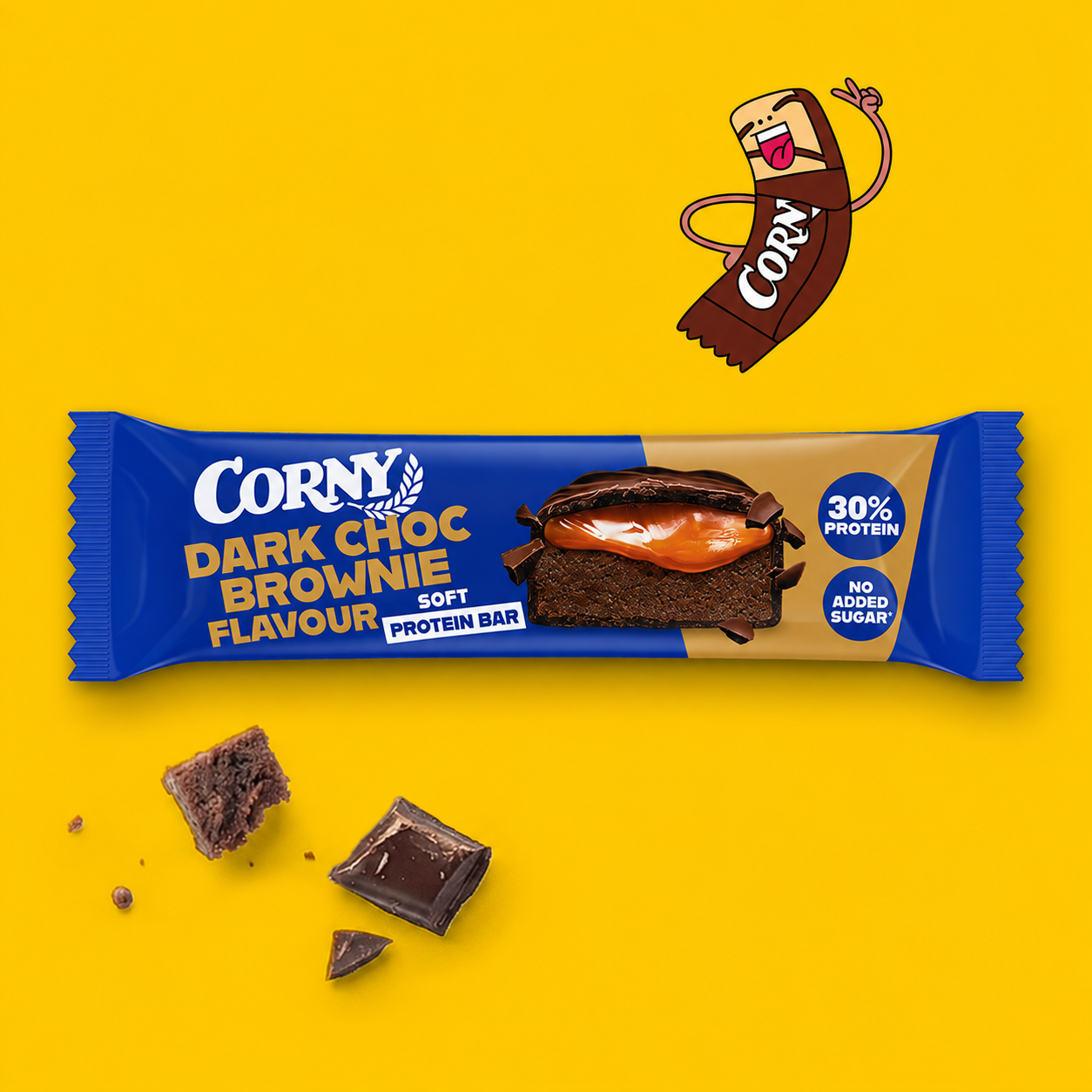 Corny Protein SOFT BROWNIE NEW