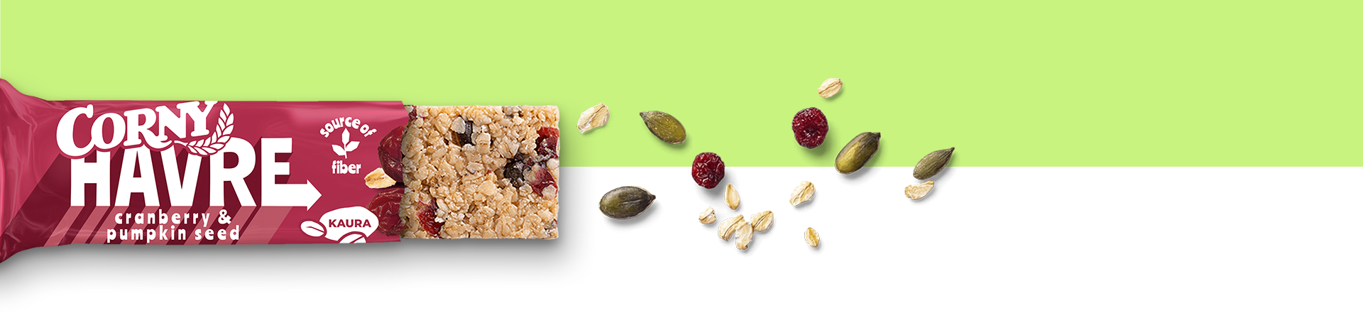 Corny Havre Cranberry & Pumpkin Seed